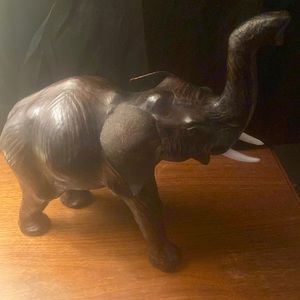 Leather Brown Elephant